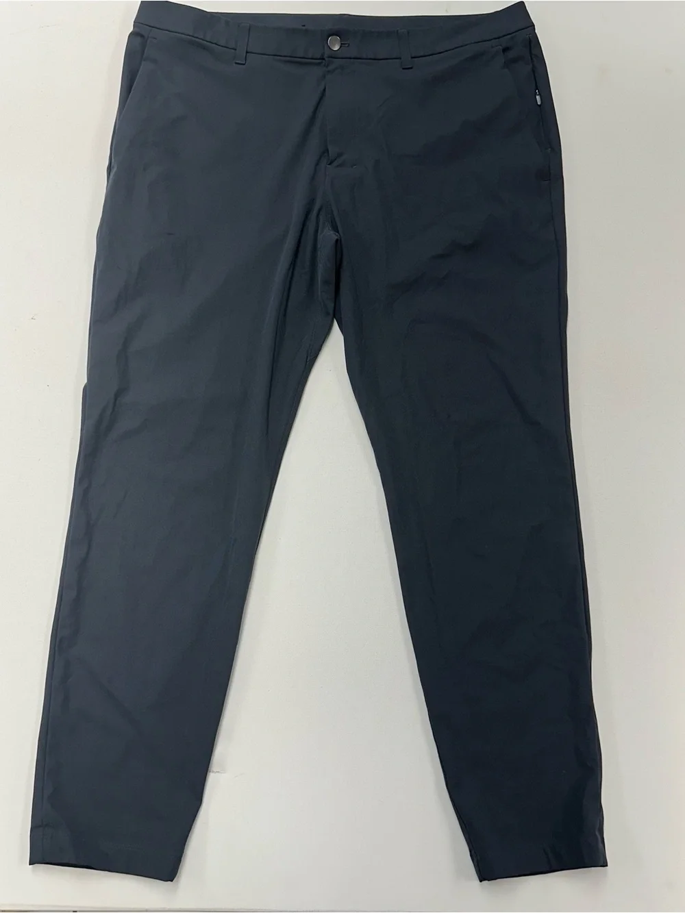 Lululemon ABC Pant Mens 38x29 Charcoal Grey 5 Pocket Trouser Slim Fit LM5AO4S